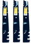 Predator 18", 1/2" Mulching Mower Blade (Set of 3) - B1PD1031,3