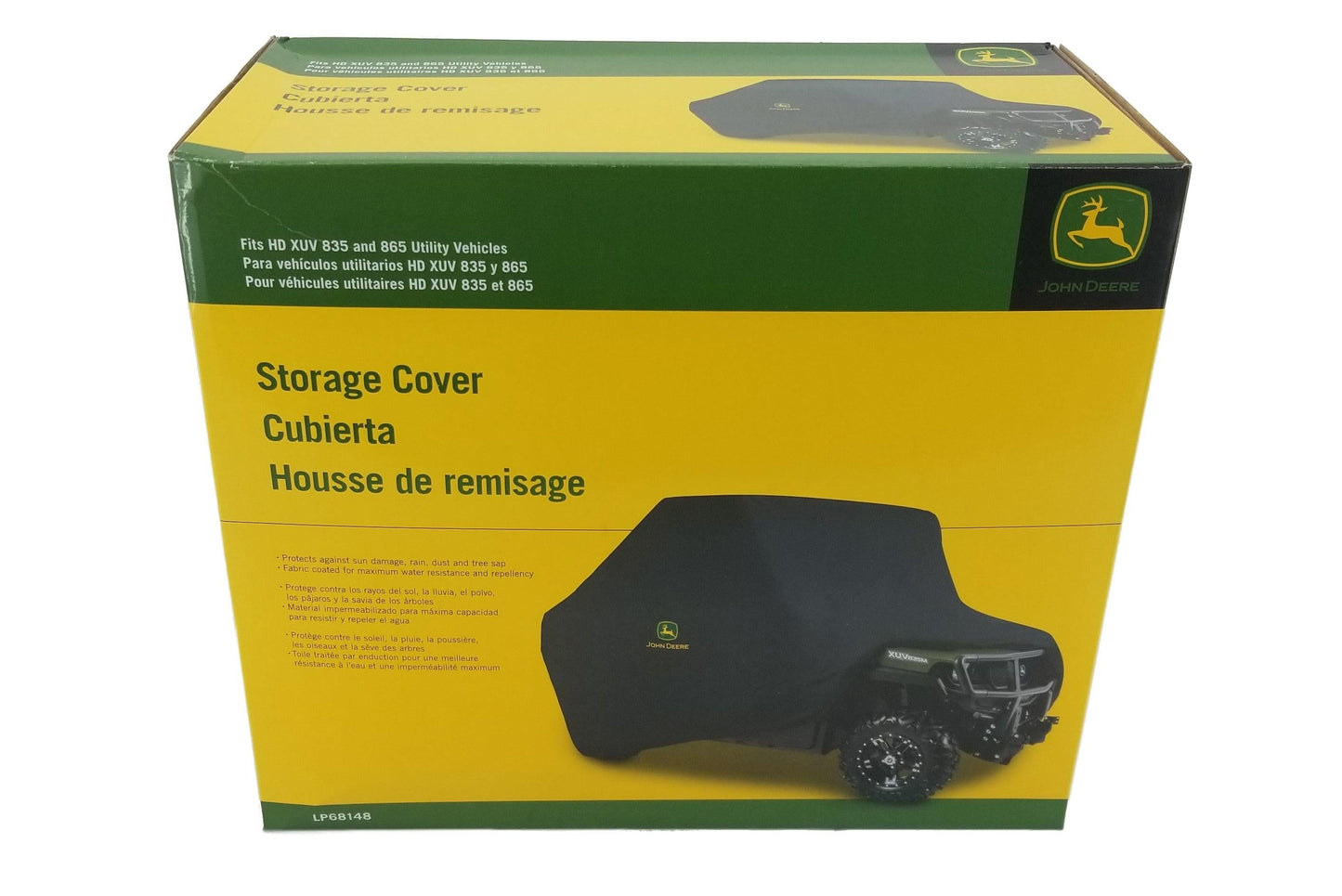 John Deere Heavy Duty XUV Storage Cover (Black) - LP68148