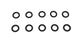 John Deere Original Equipment O-Ring (10 Pack) - T77814,10
