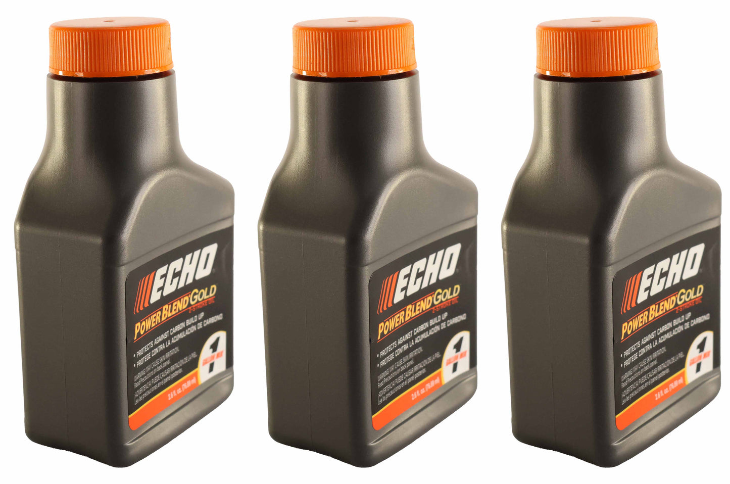 Echo Original Equipment 3-PACK PowerBlend Gold 2.6 Oz. 2-Stroke Engine Oil - 6450000