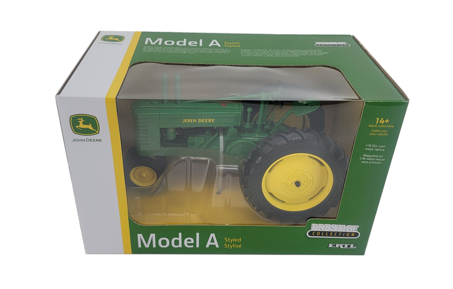 1/16 John Deere Early Styled A Prestige Collection Tractor Toy - LP82797