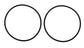 John Deere Original Equipment O-Ring Pack of 2 - U44496,2
