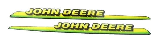 John Deere Original Equipment Hood Label Set - M126040A