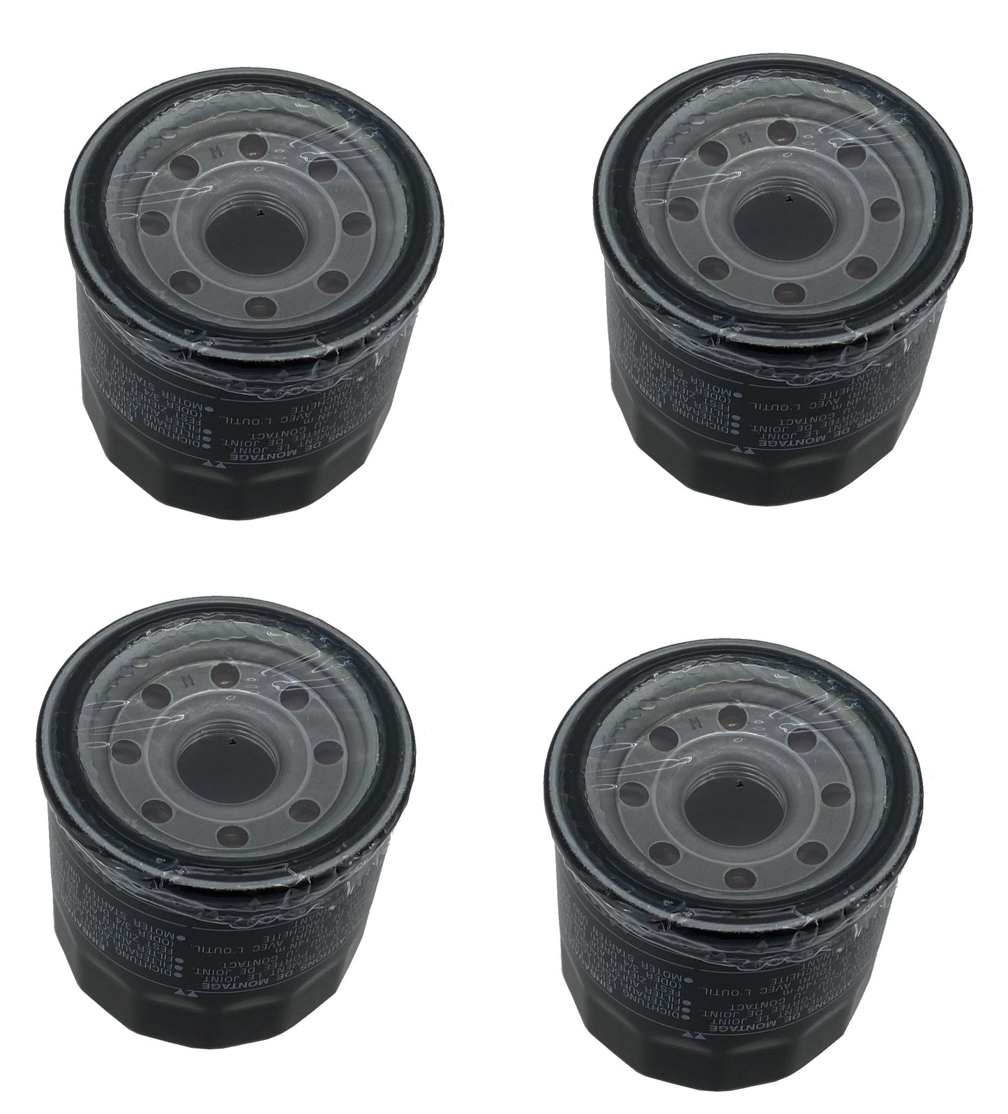 Honda Original Equipment Oil Filter (4 Pack) - 15400-ZZ3-003