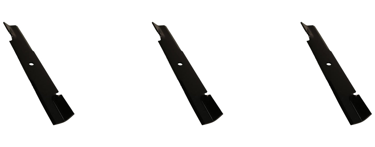 John Deere Original Equipment Mower Blade, Cut Length 165 Mm (6.5 Inch) (3-PACK) - TCU37208