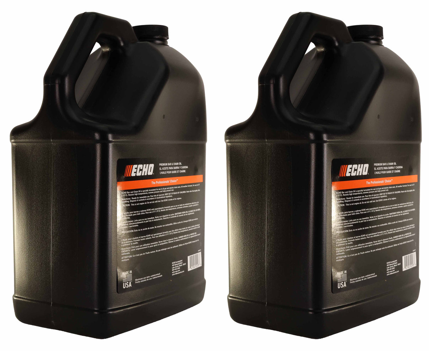 Echo Original Equipment 2-PACK Premium Bar and Chain Oil (1 Gallon Bottle) - 6459007