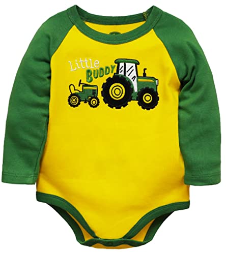 John Deere Boy Tractor Bodysuit 9/12M - LP81452