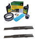 John Deere Original Equipment Model LT170 Maintenance Kit + Lowlift Blades, 38" Mower Deck