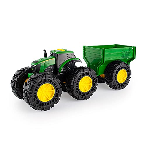 John Deere Monster Treads Tractor with Wagon - LP77352