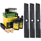 John Deere Original Equipment Model LX178 Maintenance Kit + Standard Blades, ...