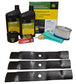 John Deere Original Equipment Model LX255 Maintenance Kit + Mulching Blades