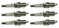 Honda (6-Pack) Original Equipment Spark Plug - 98079-5587G,6