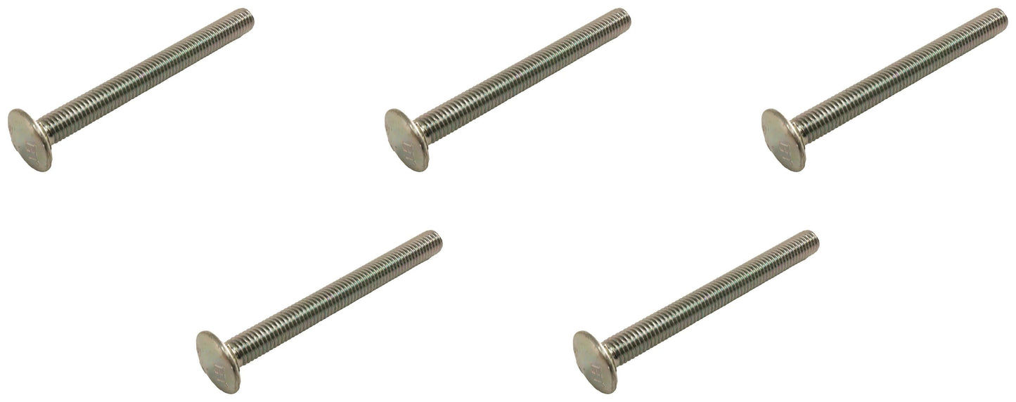 John Deere Original Equipment Round Head Square Neck Bolt, M8 X 80 (5-PACK) - 03M7267