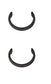 John Deere Original Equipment Snap Ring (2 Pack) - A64624