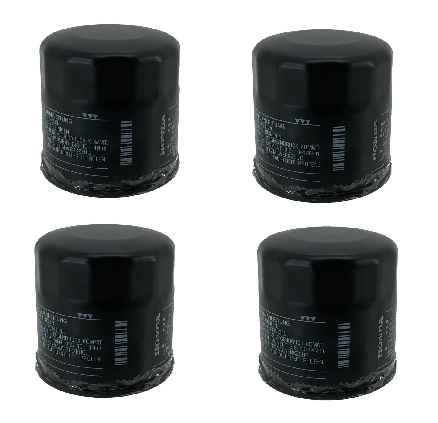 Honda Original Equipment Oil Filter (4 Pack) - 15400-ZZ3-003