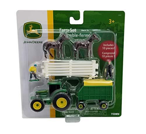 John Deere 10 Piece Farm Set - TBEK37657-WHITEFENCE