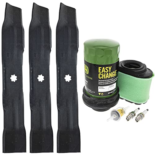 John Deere Original Equipment Model E170 Maintenance Kit + Mulching Blades
