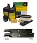 John Deere Original Equipment Model LX188 Maintenance Kit + Highlift Blades, 48" Mower Deck