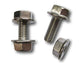 John Deere (SET OF 2) OEM Battery Bolt & Nut Set - 19M7775B