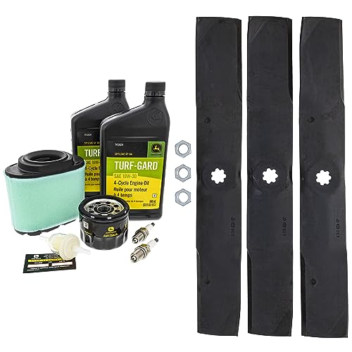 John Deere Original Equipment Model LA175 Maintenance Kit + Standard Blades