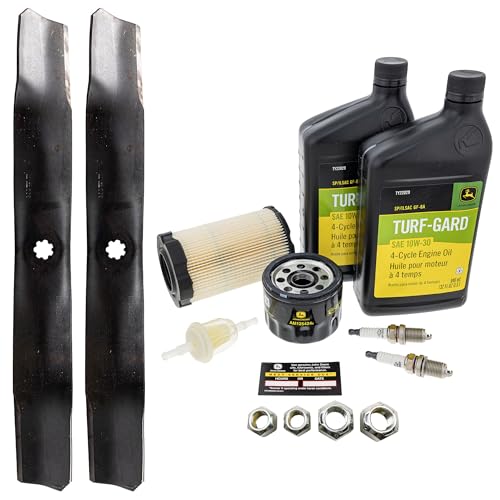 John Deere Original Equipment Full Maintenance Kit - LG275 + AM141034 Blade Kit