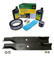 John Deere Original Equipment Model LT170 Maintenance Kit + Standard Blades, ...