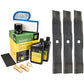 John Deere Original Equipment Model LT190 Maintenance Kit + Mulching Blades