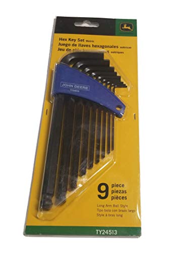 John Deere 9-piece Metric Hex Key Set - TY24513