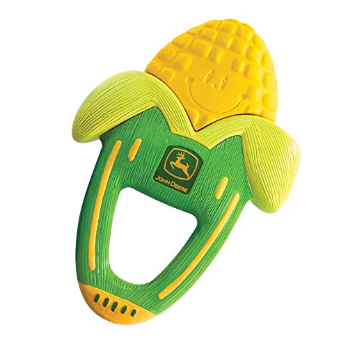 John Deere Massaging Corn Teether Toy - TBEKY5208