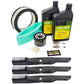 John Deere Original Equipment Model LX288 (S.N. -090,000) Maintenance Kit + Highlift Blades, 54C" Mower Deck