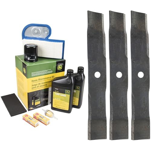John Deere Original Equipment Model LX280 Maintenance Kit + Mulching Blades, 48C"