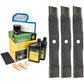 John Deere Original Equipment Model LX280 Maintenance Kit + Mulching Blades, 48C"