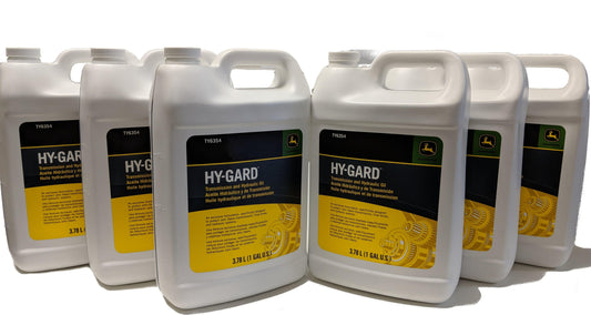 John Deere Original Equipment Gallon-Sized Hy-Gard Oil - TY6354 (6 Gallons)