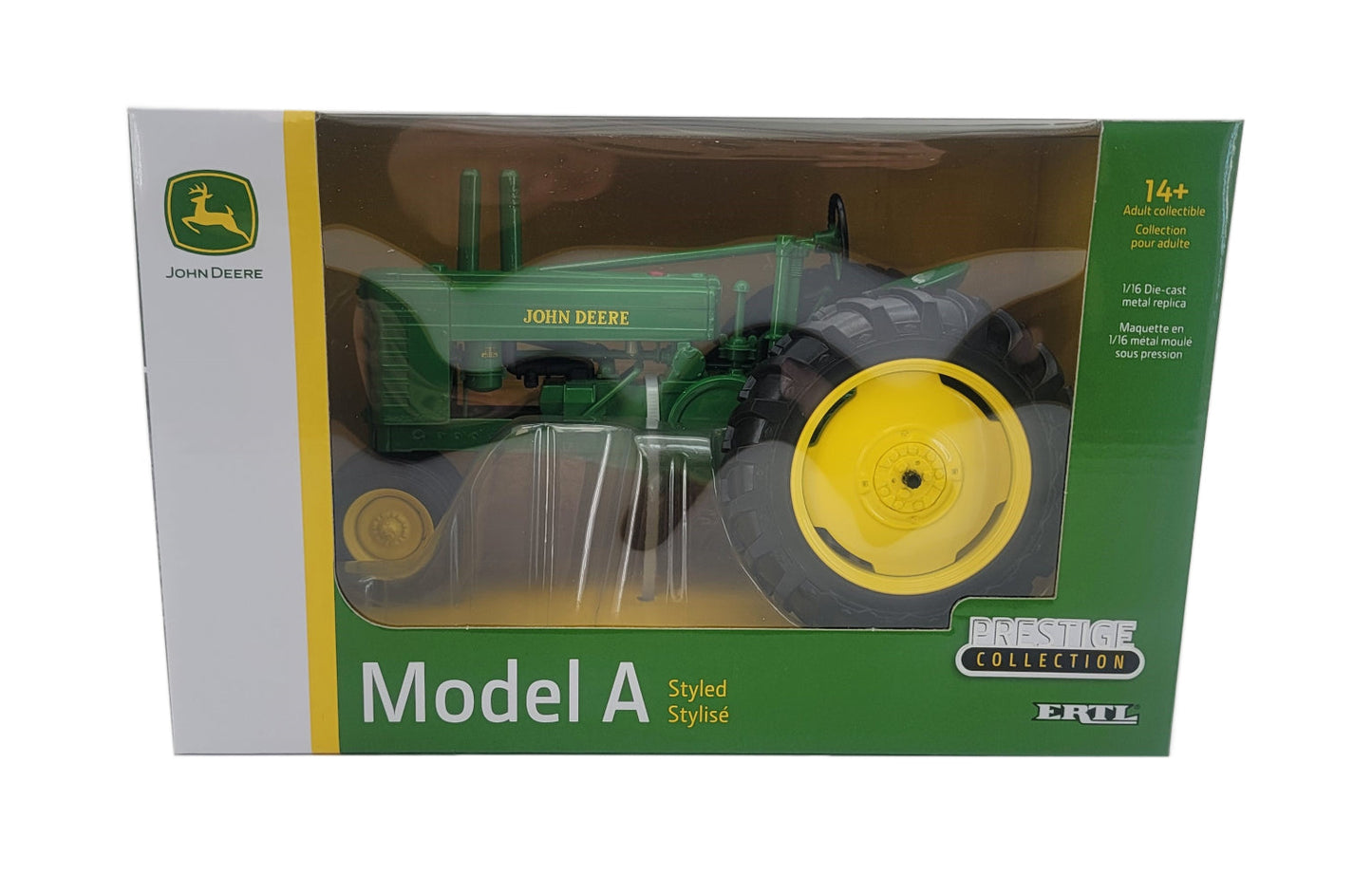 1/16 John Deere Early Styled A Prestige Collection Tractor Toy - LP82797