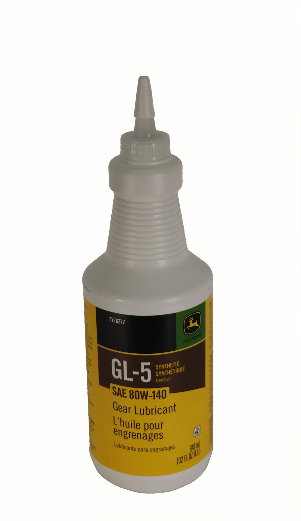 John Deere Original Equipment GL-5 Synthetic SAE 80W-140 Gear Lubricant - TY26372