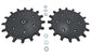Yetter Twister Poly Spike Closing Wheel Kit - 6200-005