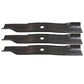 John Deere Original Equipment 3 Mower Blades #M135589(3)