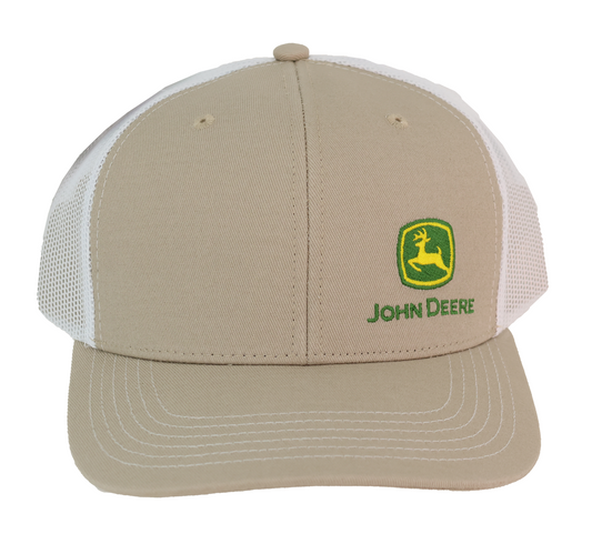 John Deere Moline 112 White Mesh Back Cap - LP82943