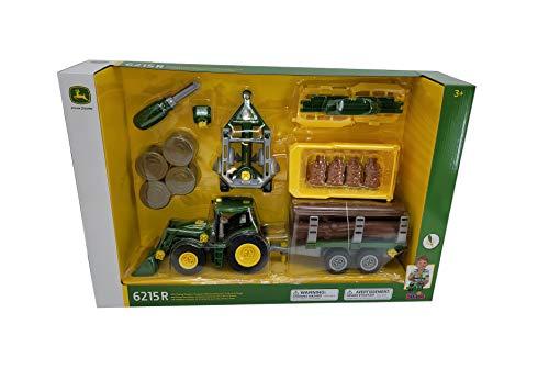 John Deere 6215R Tractor with Trailer Set - LP76146