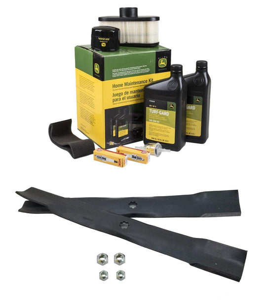 John Deere Original Equipment Model X300 Maintenance Kit + Standard Blades