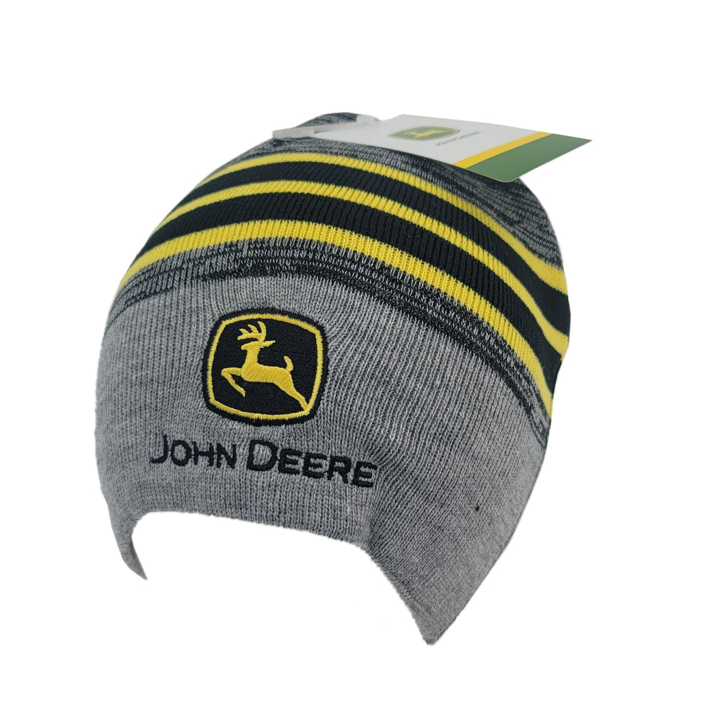 John Deere Yellow Striped Beanie - LP83151