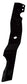 XHT 17-3/8" Mower Blade (Single) - B1GR2003,1