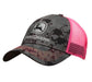 John Deere Women's Black Digital Camo Hat/Cap with Pink Mesh Back - LP67037, image 4