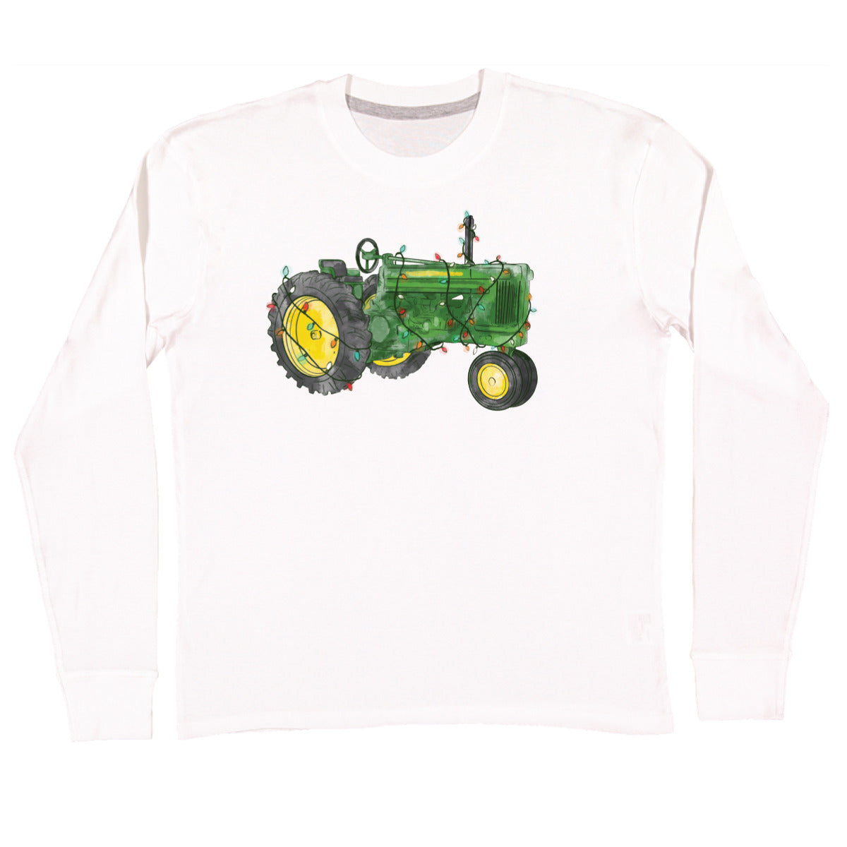 John Deere DGT Infant (12M) Holiday Tractor PJ Top - LP80846