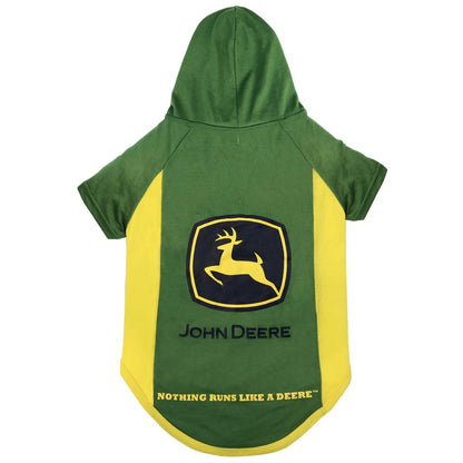 John Deere Size MEDIUM Pet Hoodie Tee Shirt - LP82839