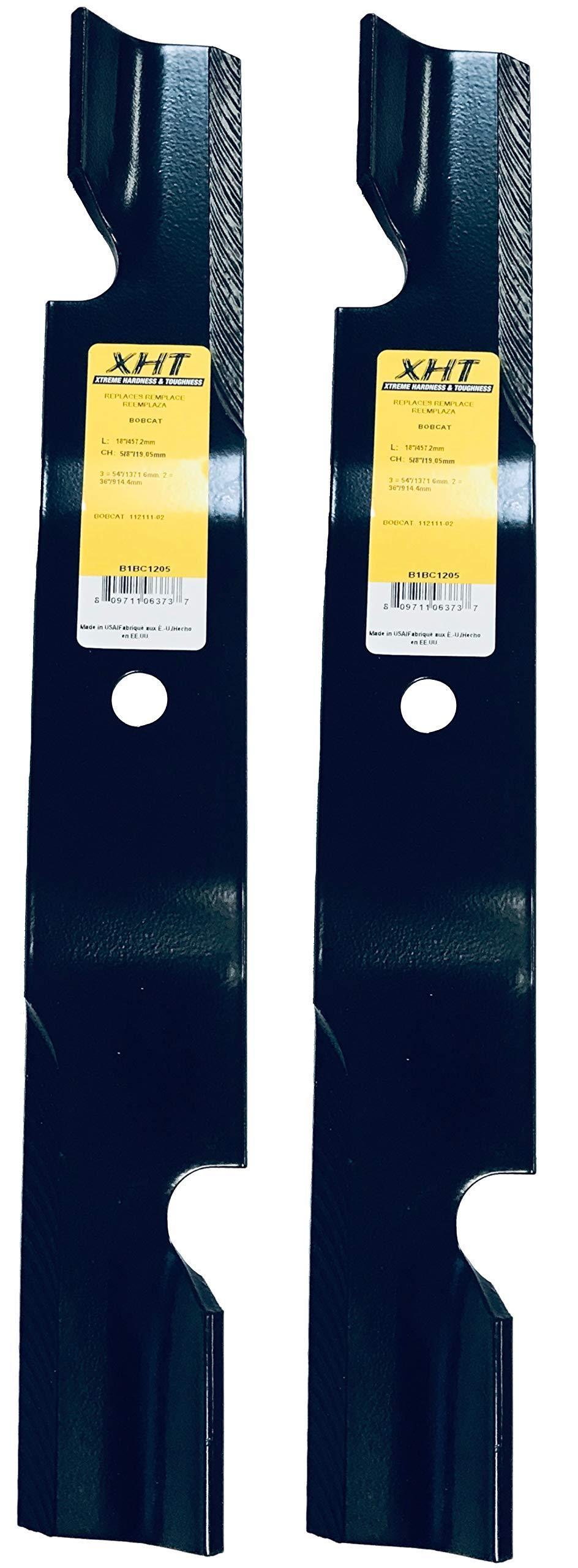 A&I XHT 18", 5/8", HL Mower Blade (Set of 2) - B1BC1205,2