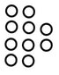 John Deere Original Equipment O-Ring 10 Pack - R394R
