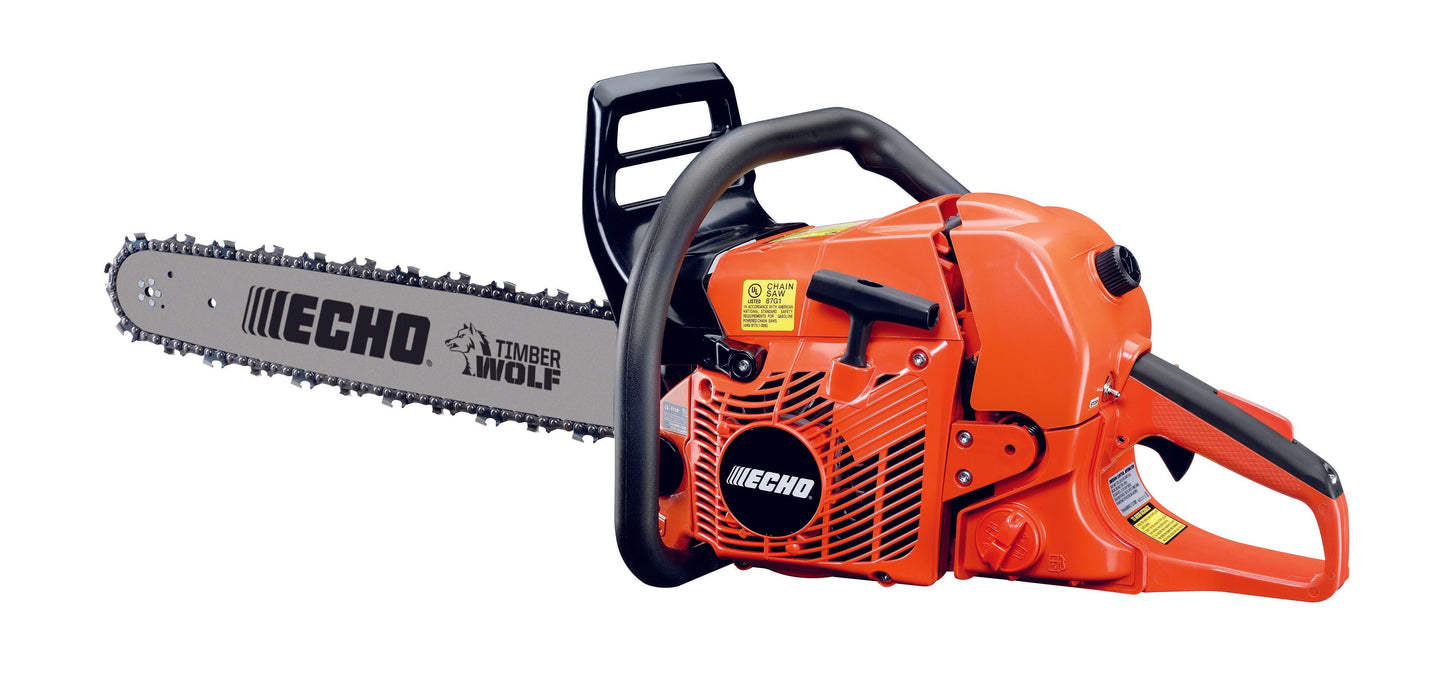 Echo 20 in. 59.8 cc Gas 2-Stroke Rear Handle Timber Wolf Chainsaw - CS-590-20