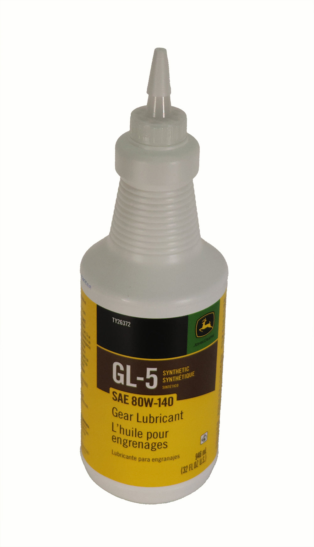 John Deere Original Equipment GL-5 Synthetic SAE 80W-140 Gear Lubricant - TY26372