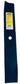 A&I XHT 17", 5/8" Mower Blade (Single) - B1DC1500,1